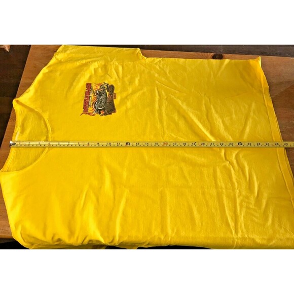 Myrtle Beach Spring Rally T-Shirt Motorcycle 2007 High On The Hawg Biker Harley - Picture 12 of 12